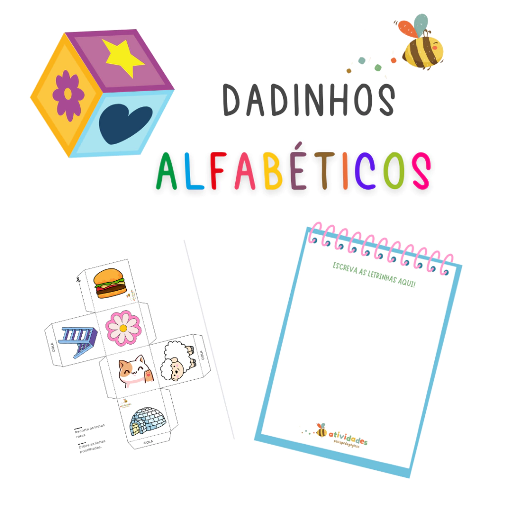 Dadinhos alfabéticos
