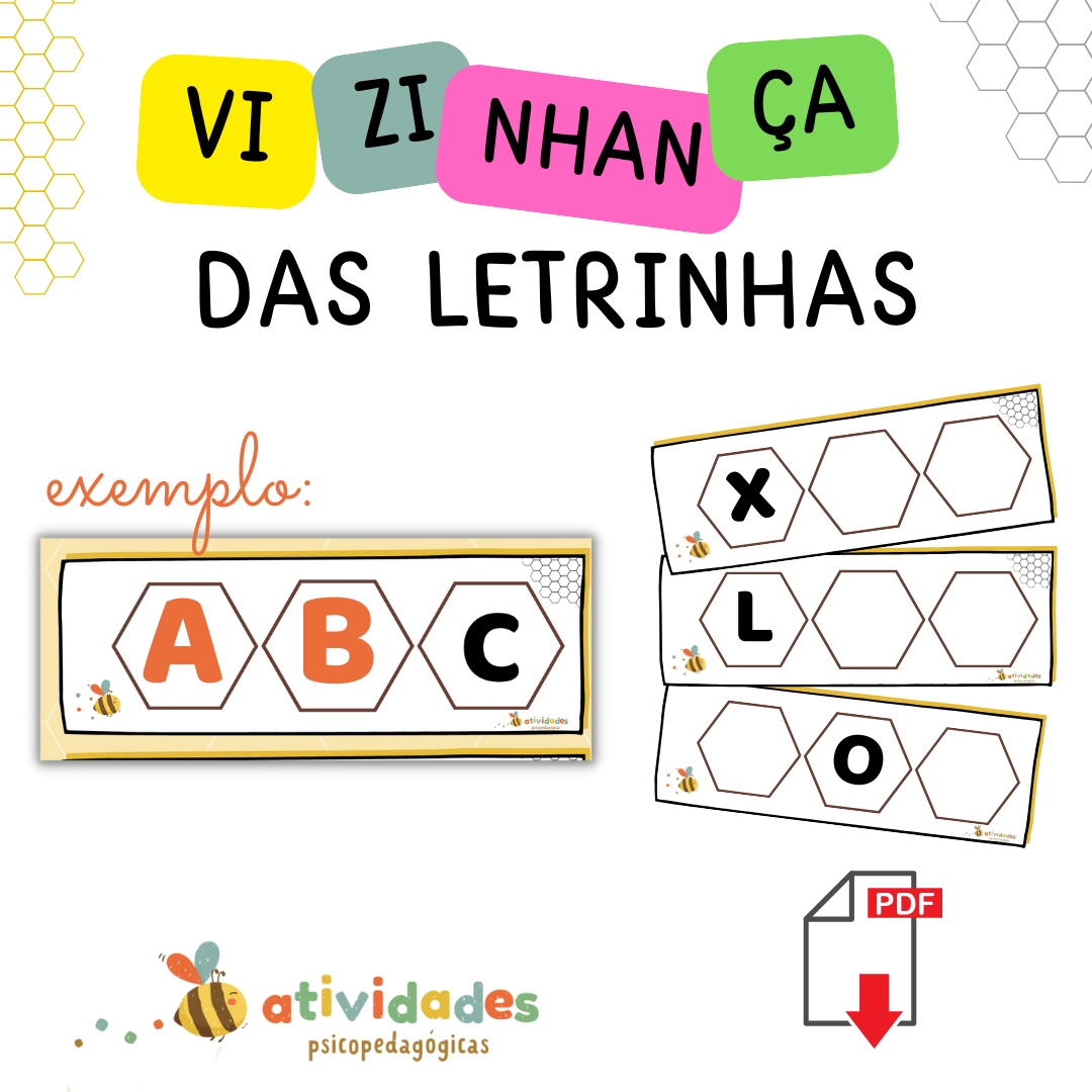 Vizinhança das letrinhas