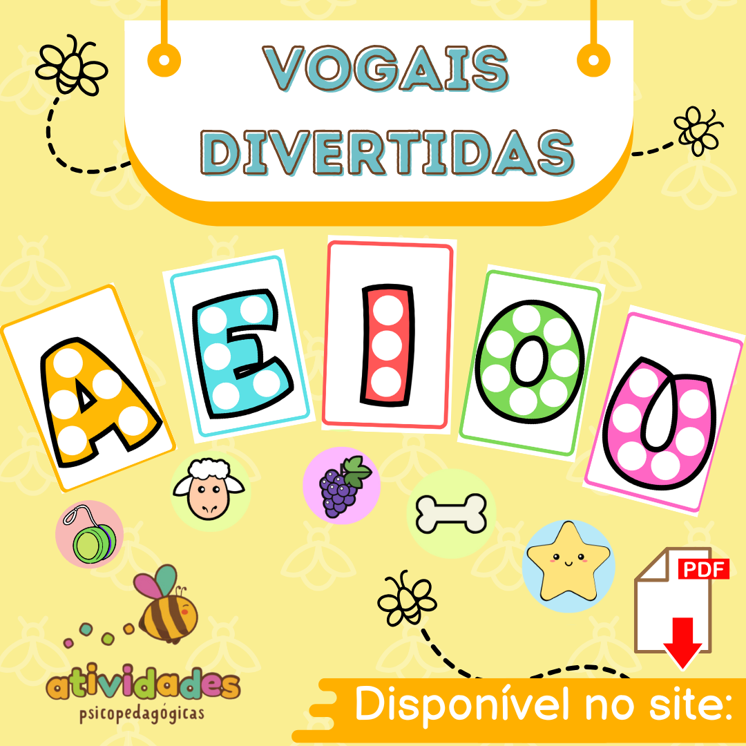 vogais divertidas
