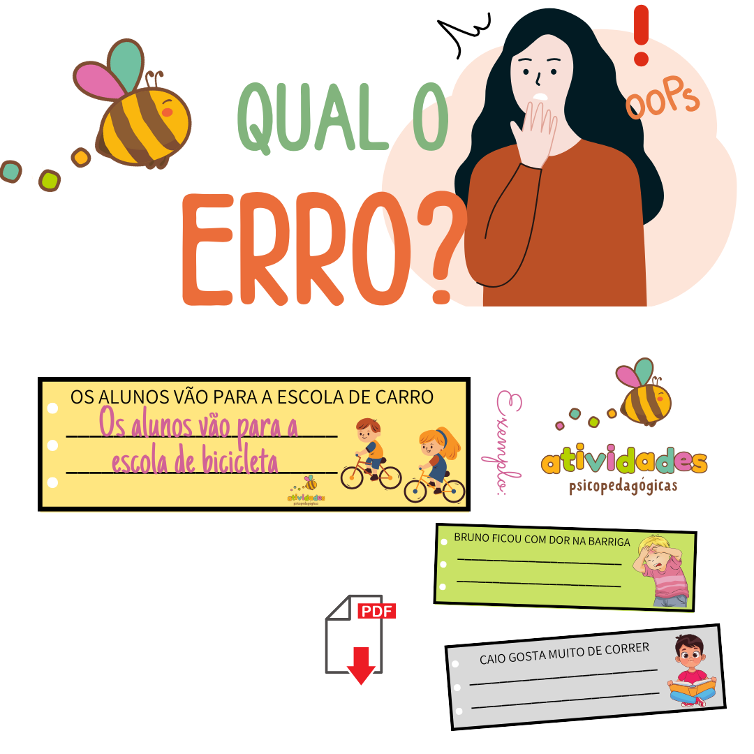 Qual o erro? Oops!