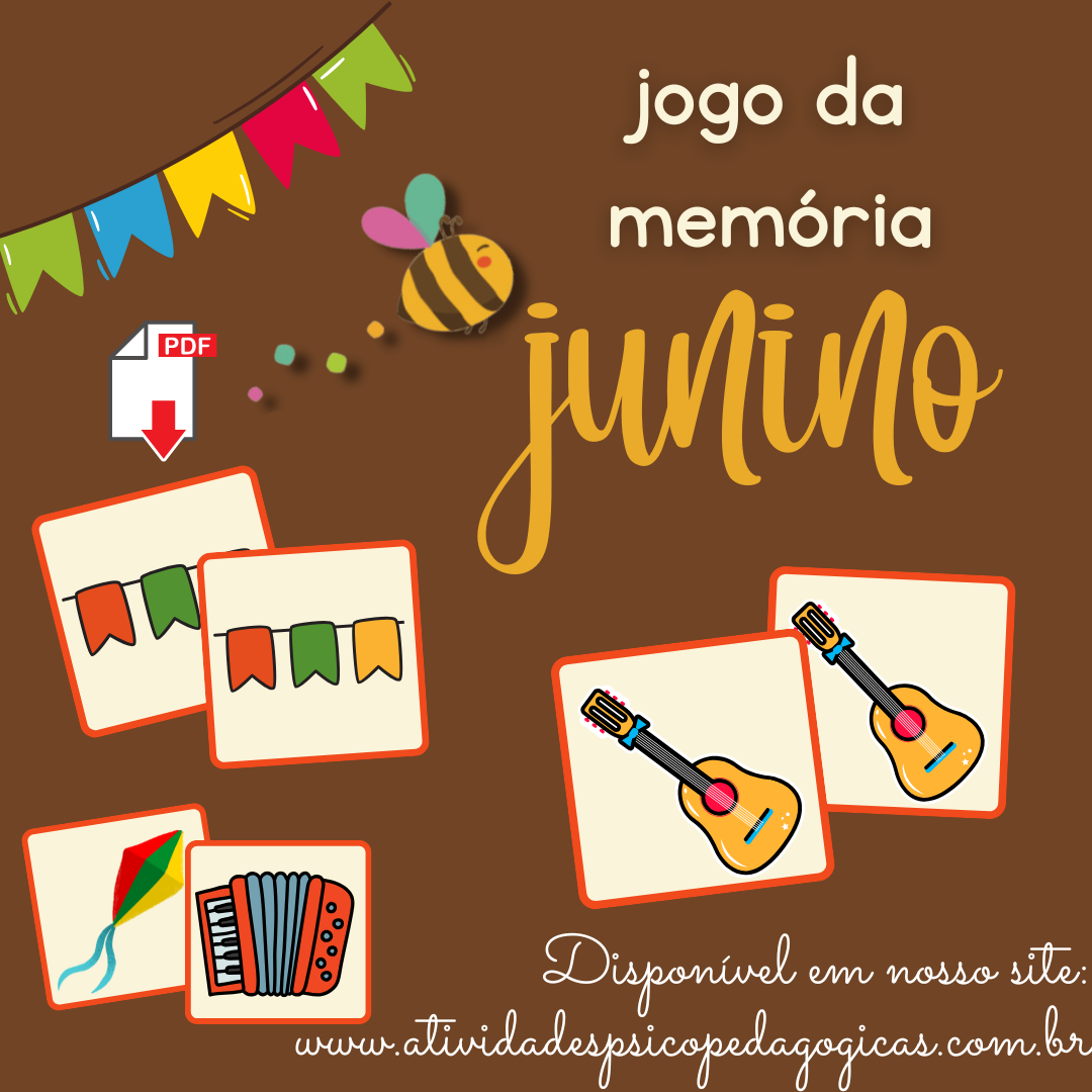 Jogo da memória (Junino)
