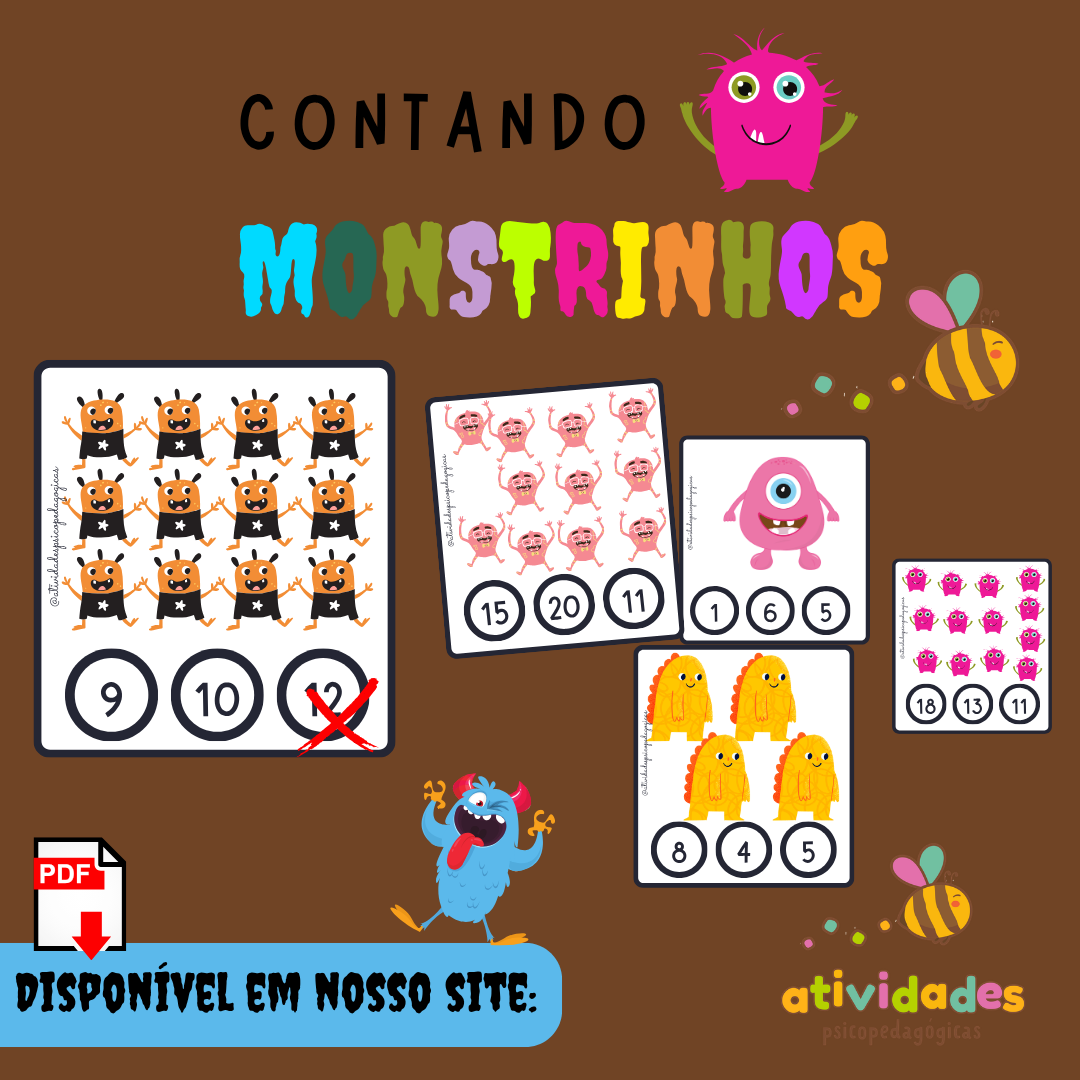 Contando os monstrinhos